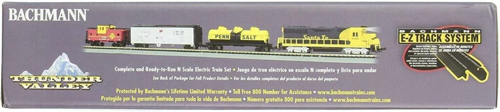 Bachmann Trains - Thunder Valley Ready To Run Electric Train Set - N Scale Multi ,Medium Bachmann Trains - Thunder Valley Ready To Run Electric Train Set - N Scale Multi ,Medium